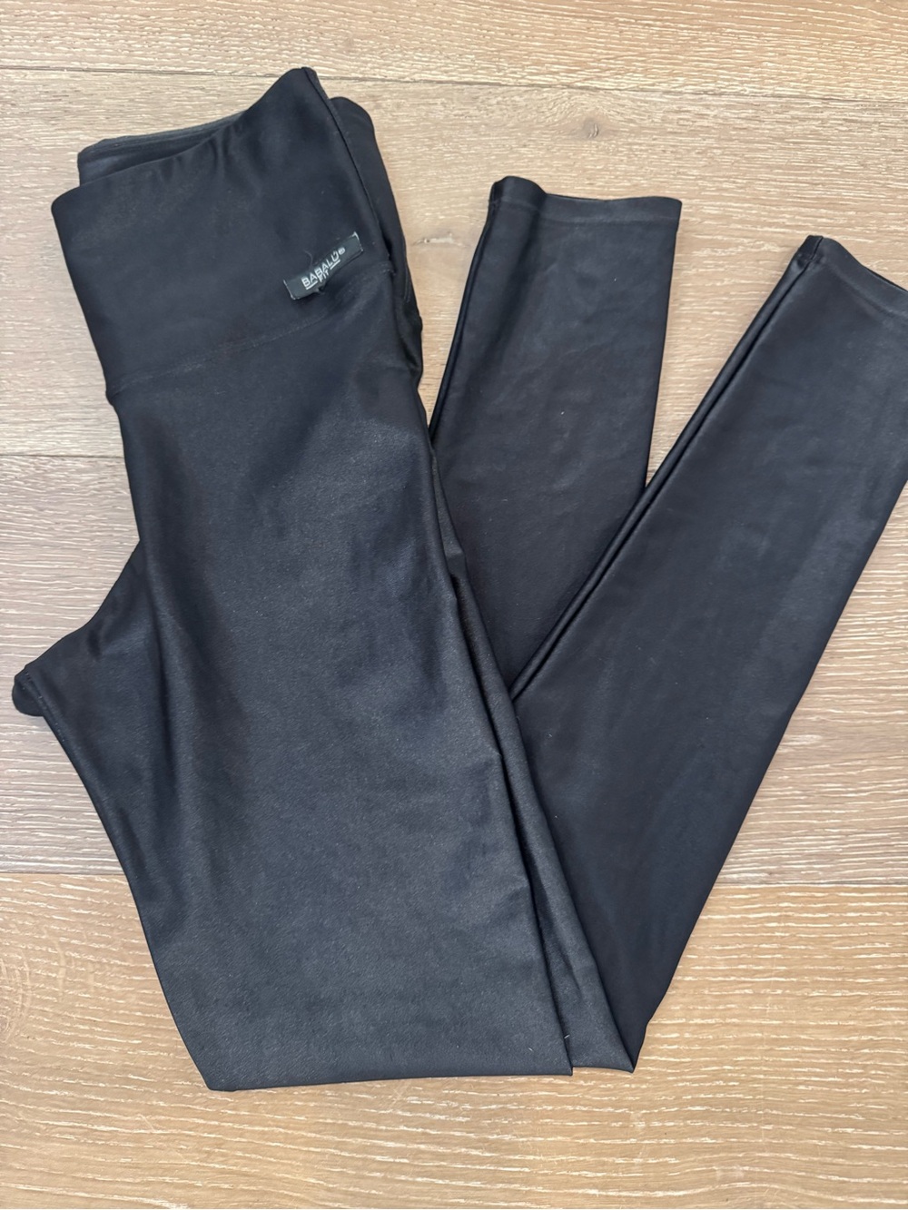 Liquid Black Glossy Leggings